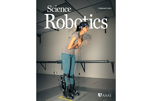 Shepherd’s Research Featured on Cover of Science Robotics