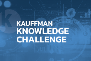 Kauffman Knowledge Challenge banner